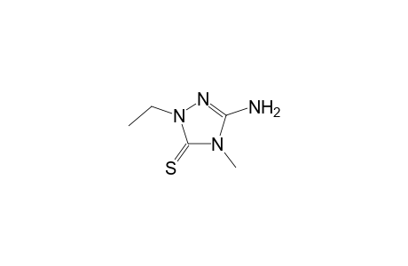 3-Amino-1-ethyl-4-methyl-1H-1,2,4-triazole-5(4H)-thione