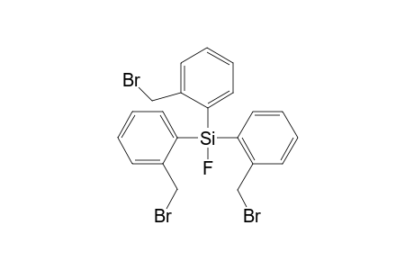 Tris[2-bromomethyl)phenyl]fluorosilane