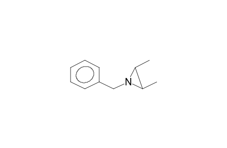 Aziridine, 2,3-dimethyl-1-(phenylmethyl)-, trans-
