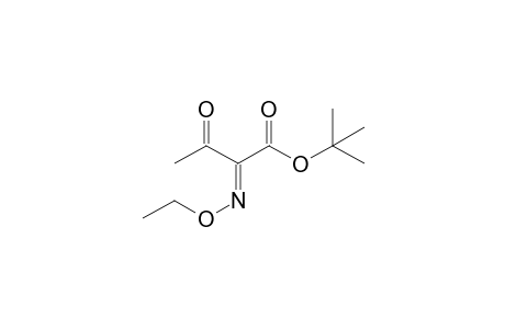 tert-butyl (2E)-2-ethoxyimino-3-oxo-butanoate