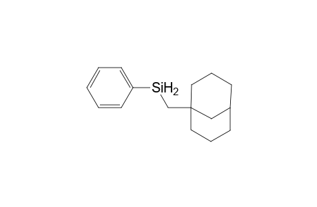 1-[(Phenylsilyl)methyl]bicyclo[3.3.1]nonane