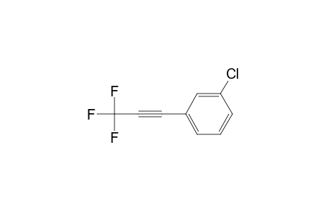 1-Chloranyl-3-[3,3,3-tris(fluoranyl)prop-1-ynyl]benzene