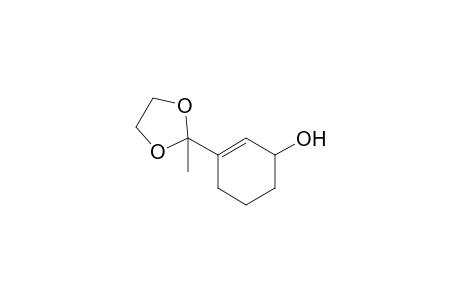 3-(2-Methyl-1,3-dioxolan-2-yl)-1-cyclohex-2-enol