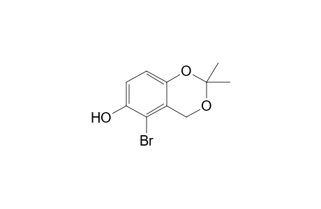 5-Bromo-2,2-dimethyl-4H-benzo[d]-(1,3)-dioxin-6-ol