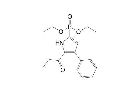 1-(5-Diethoxyphosphoryl-3-phenyl-1H-pyrrol-2-yl)-1-propanone
