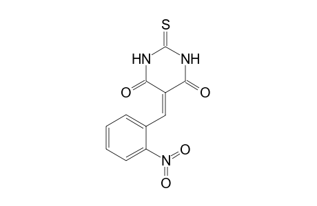 5-(2-nitrobenzylidene)-2-thioxo-hexahydropyrimidine-4,6-quinone