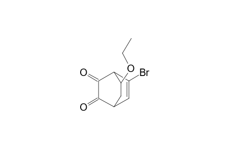 exo-8-Bromo-5-ethoxybicyclo[2.2.2]oct-7-ene-2,3-dione