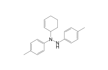 1-(2-Cyclohexen-1-yl)-1,2-bis(4-methylphenyl)hydrazine