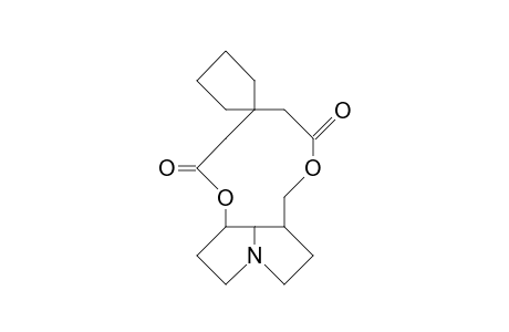 (-)-7,9-O,O-(3,3-Tetramethylene-glutaryl)-platynecine