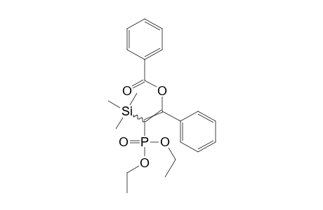 [2-HYDROXY-2-PHENYL-1-(TRIMETHYLSILYL)VINYL]PHOSPHONIC ACID, DIETHYL ESTER, BENZOATE