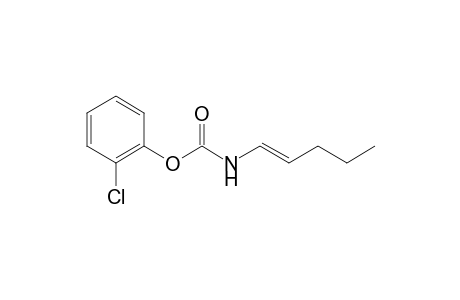 Carbamic acid, 1-pentenyl-, 2-chlorophenyl ester
