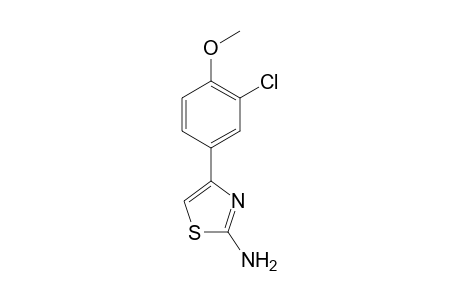 2-Thiazolamine, 4-(3-chloro-4-methoxyphenyl)-