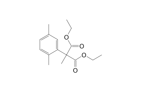 Propanedioic acid, (2,5-dimethylphenyl)methyl-, diethyl ester
