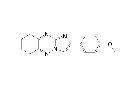 2-(4-Methoxy-phenyl)-6,7,8,9-tetrahydro-benzo[e]imidazo[1,2-b][1,2,4]triazine