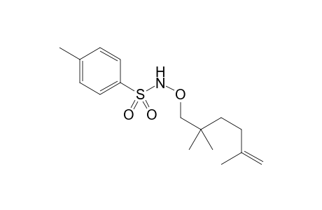 4-Methyl-N-[(2,2,5-trimethylhex-5-en-1-yl)oxy]benzenesulfonamide