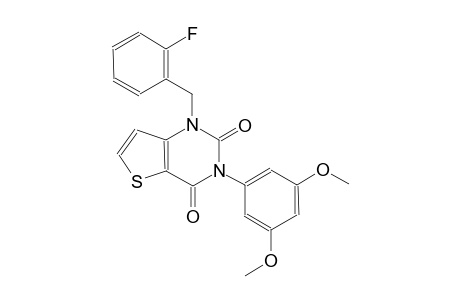 3-(3,5-dimethoxyphenyl)-1-(2-fluorobenzyl)thieno[3,2-d]pyrimidine-2,4(1H,3H)-dione