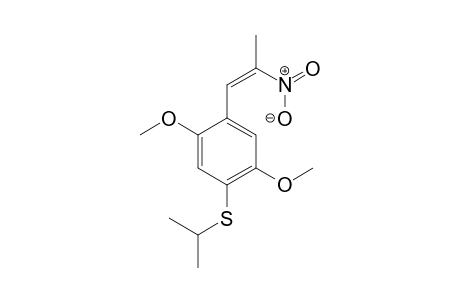(Z)-1-(4-iso-Propylthio-2,5-dimethoxyphenyl)-2-nitroprop-1-ene