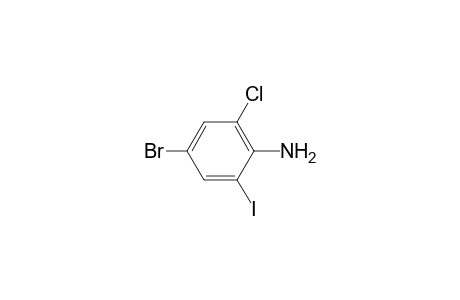 4-Bromo-2-chloro-6-iodoaniline
