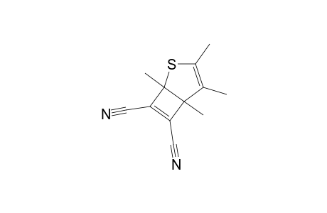1,3,4,5-Tetramethyl-2-thiabicyclo-[3.2.0]-hepta-3,6-diene-6,7-dicarbonitrile