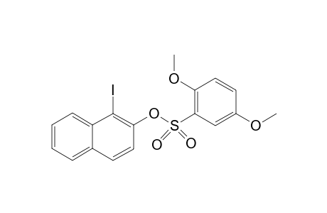 1-Iodo-2-naphthyl 2,5-dimethoxybenzenesulfonate