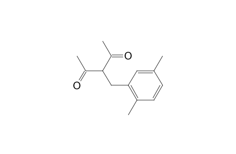 3-[(2,5-dimethylphenyl)methyl]pentane-2,4-dione