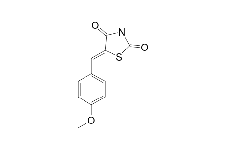 5-(4-METHOXYPHENYL)-METHYLIDENE-2,4-THIAZOLIDINEDIONE