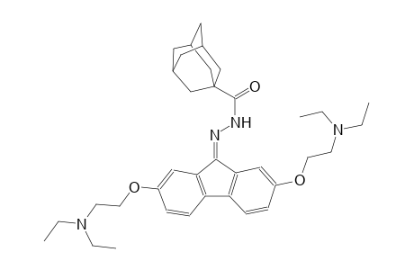 N'-{2,7-bis[2-(diethylamino)ethoxy]-9H-fluoren-9-ylidene}-1-adamantanecarbohydrazide