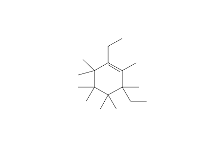 (3SR)-1,3-diethyl-2,3,4,4,5,5,6,6-octamethyl-1-cyclohexene