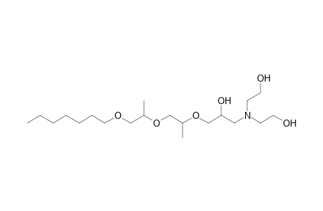 1-[bis(2-hydroxyethyl)amino]-3-{2-[2-(heptyloxy)-1-methylethoxy]-1-methylethoxy}-2-propanol