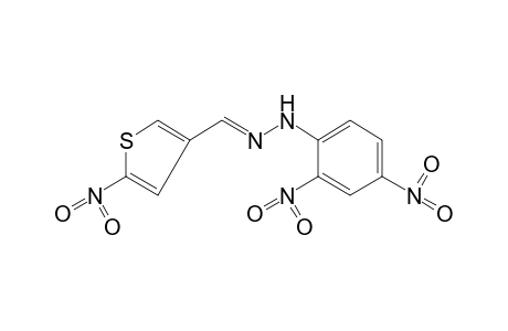 5-NITRO-3-THIOPHENECARBOXALDEHYDE, (2,4-DINITROPHENYL)HYDRAZONE