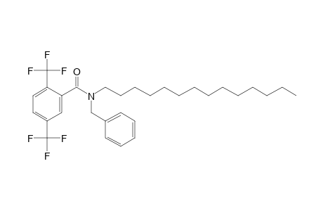 Benzamide, 2,5-bis(trifluoromethyl)-N-benzyl-N-tetradecyl-