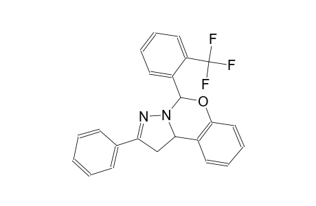 2-phenyl-5-[2-(trifluoromethyl)phenyl]-1,10b-dihydropyrazolo[1,5-c][1,3]benzoxazine