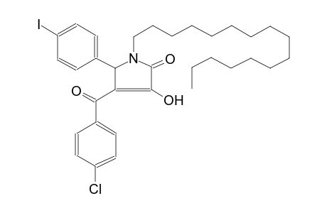 4-(4-chlorobenzoyl)-1-hexadecyl-3-hydroxy-5-(4-iodophenyl)-1,5-dihydro-2H-pyrrol-2-one
