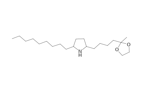 (cis / trans)-2-Methyl-2-[4'-((5"-nonyl-2"-pyrrolidyl)butyl]-1,3-dioxolane