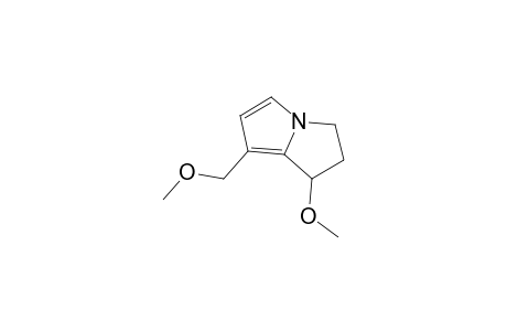 1H-Pyrrolizine, 2,3-dihydro-1-methoxy-7-(methoxymethyl)-