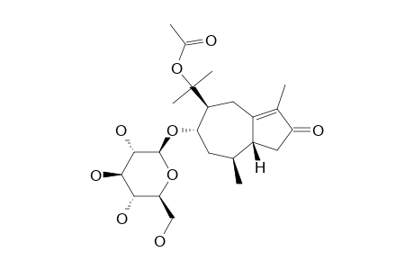 11-O-ACETYL-8-EPI-TORILOLONE-8-O-BETA-D-GLUCOPYRANOSIDE
