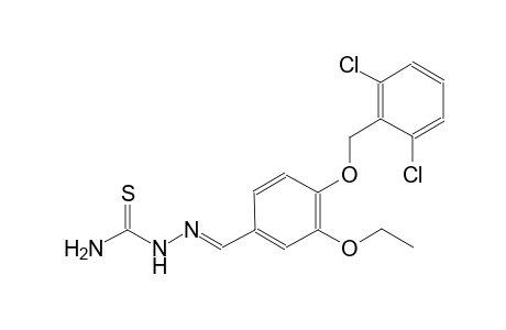 4-[(2,6-dichlorobenzyl)oxy]-3-ethoxybenzaldehyde thiosemicarbazone