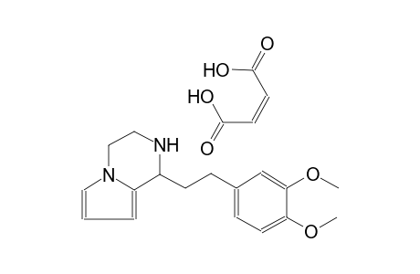 (2Z)-2-butenedioic acid compound with 1-[2-(3,4-dimethoxyphenyl)ethyl]-1,2,3,4-tetrahydropyrrolo[1,2-a]pyrazine (1:1)