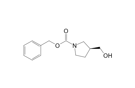 (3S)-3-(hydroxymethyl)-1-pyrrolidinecarboxylic acid (phenylmethyl) ester