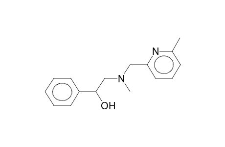 N-[(6-METHYL-2-PYRIDYL)METHYL]-2-METHYLAMINO-1-PHENYL-1-ETHANOL
