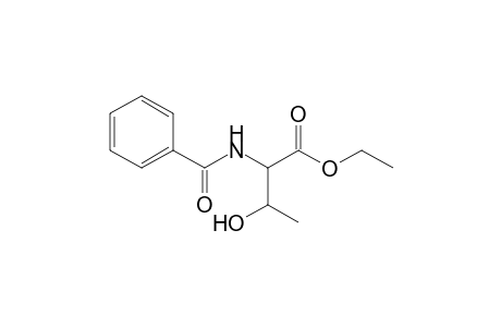 2-Benzamido-3-hydroxy-butyric acid ethyl ester