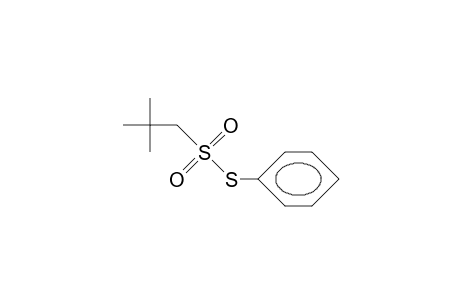 S-Phenyl 2,2-dimethyl-1-propanesulfonothioate