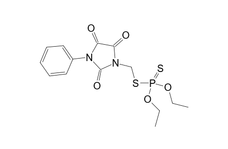 O,O-Diethyl (phenylimidazolidinetrionyl)methyldithiophosphate