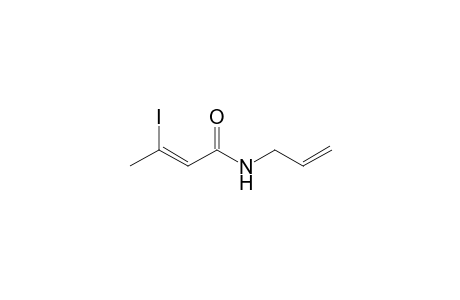 (Z)-N-Allyl-3-iodobut-2-enamide
