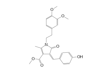 1H-pyrrole-3-carboxylic acid, 1-[2-(3,4-dimethoxyphenyl)ethyl]-4,5-dihydro-4-[(4-hydroxyphenyl)methylene]-2-methyl-5-oxo-, methyl ester, (4Z)-