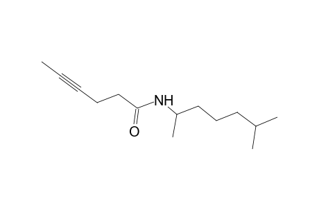 N-(1,5-dimethylhexyl)-4-hexynamide