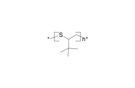 Poly(thio-tert-butylethylene)