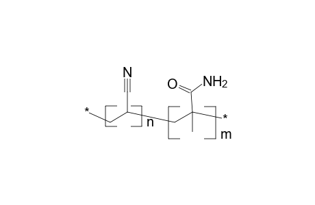 Poly(acrylonitrile-co-methacrylamide)