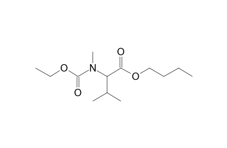 Valine, N-methyl-N-ethoxycarbonyl-, butyl ester