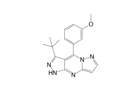 3-(tert-Butyl)-4-(3-methoxyphenyl)-1H-dipyrazolo[1,5-a:3',4'-d]pyrimidine